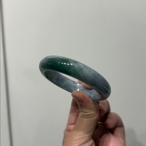 Burmese Jade Type A bangle bracelet